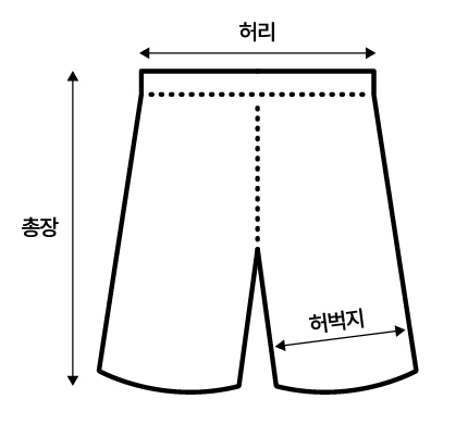 하의 사이즈 가이드