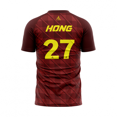 체크락 패턴 디자인 유니폼