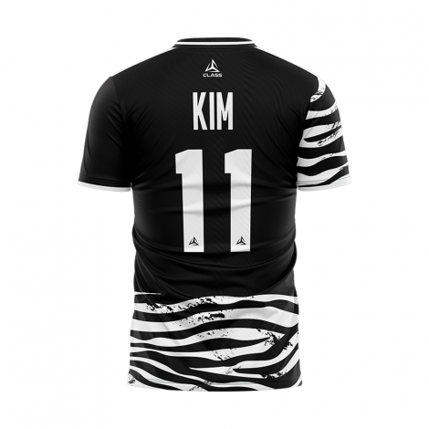 지브라 블랙 디자인 유니폼