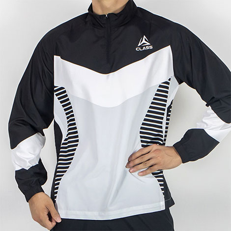 클래스스포츠 미라클 남성 경량 바람막이 하프집업 윈드브레이커