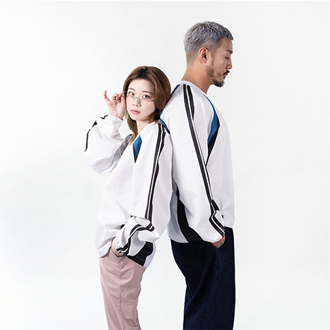 씨코어 피스테 바람막이 웜업 자켓 스포츠 아노락 스타일