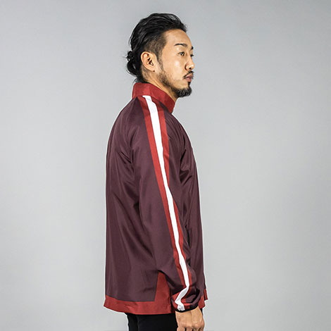 버건디스킨 우븐 경량 방수 방풍 바람막이 풀집업 윈드브레이커