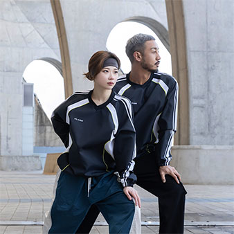 데이피치 피스테 바람막이 아노락 스타일 블록 코어 국내제작