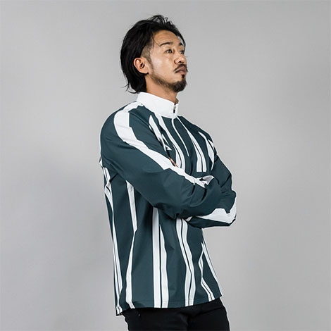 그린 버티칼 축구 풋살 프리미엄 바람막이 점퍼 자켓