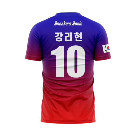 스니커즈 소닉 커스텀 디자인 유니폼