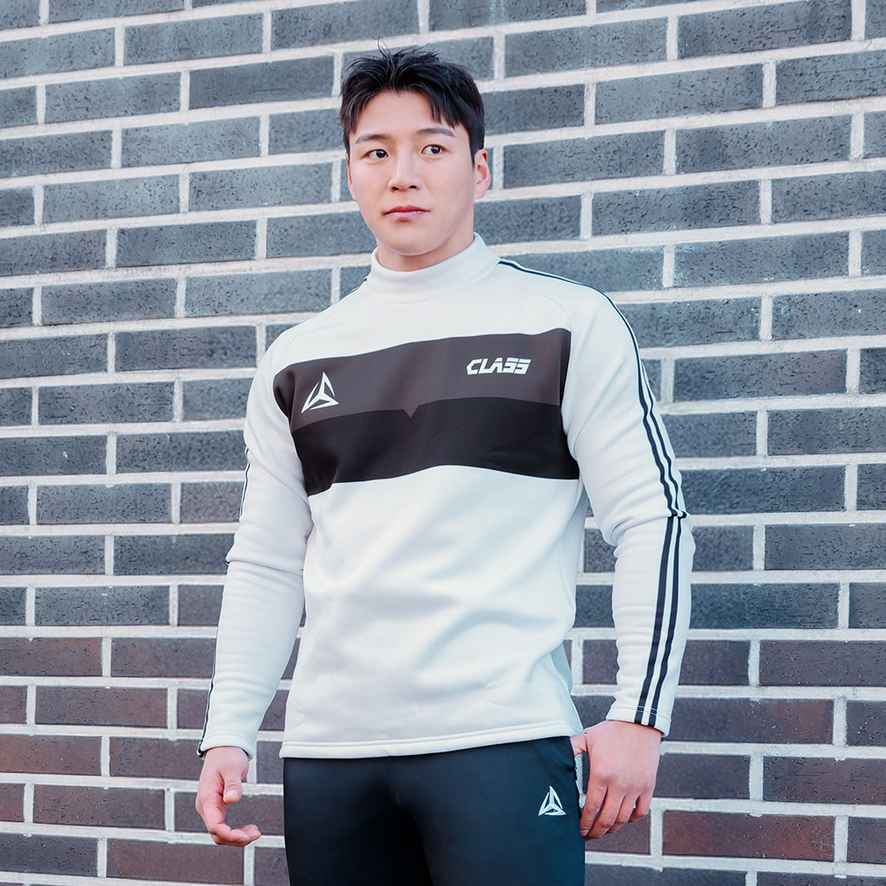 파워스트레치 하프넥 티셔츠