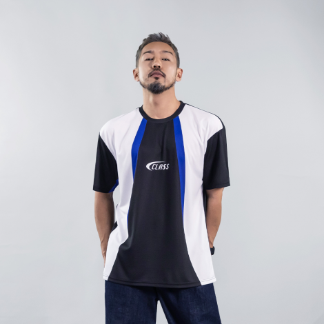 컬러라인 블록코어 티셔츠