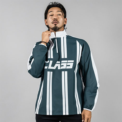 그린 버티칼 축구 풋살 프리미엄 바람막이 점퍼 자켓