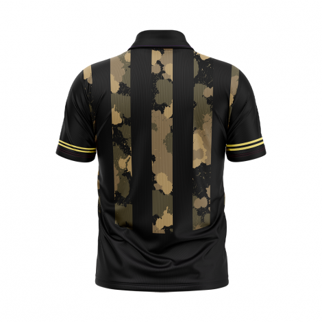 카모 스트라이프 카라유니폼