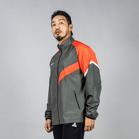 애플파이 남여공용 스포츠 윈드브레이커 커스텀 디자인 풀집업 경량 바람막