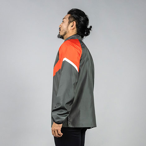 애플파이 남여공용 스포츠 윈드브레이커 커스텀 디자인 풀집업 경량 바람막