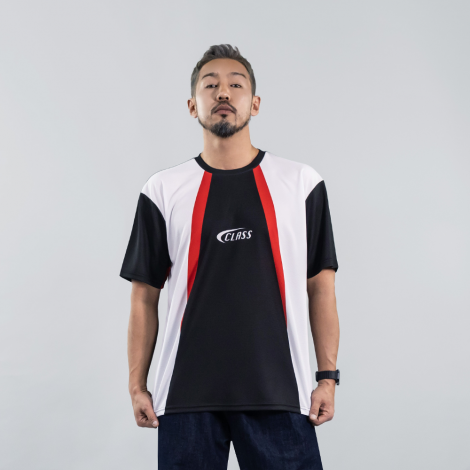 컬러라인 블록코어 티셔츠