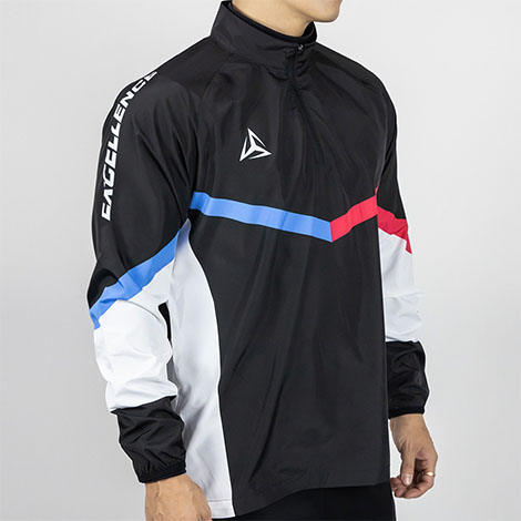 블랙아이 경량 바람막이 하프집업 윈드브레이커