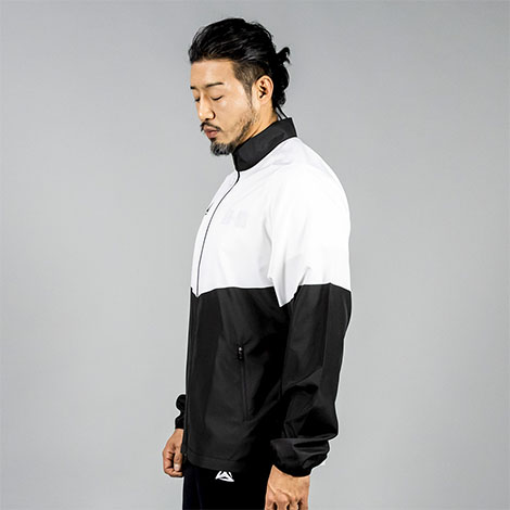 블란코싱글 우븐 경량 방수 방풍 바람막이 풀집업 윈드브레이커