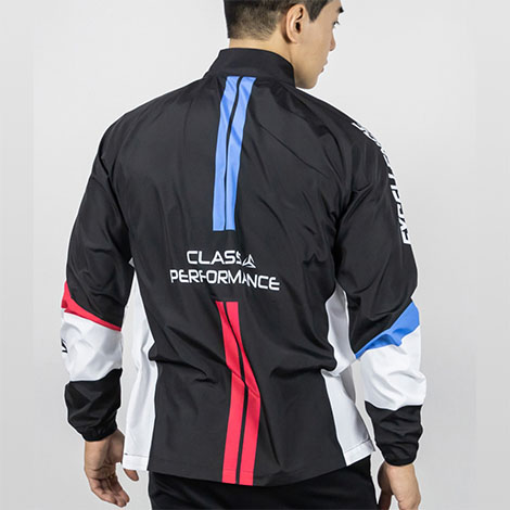 블랙아이 경량 바람막이 하프집업 윈드브레이커