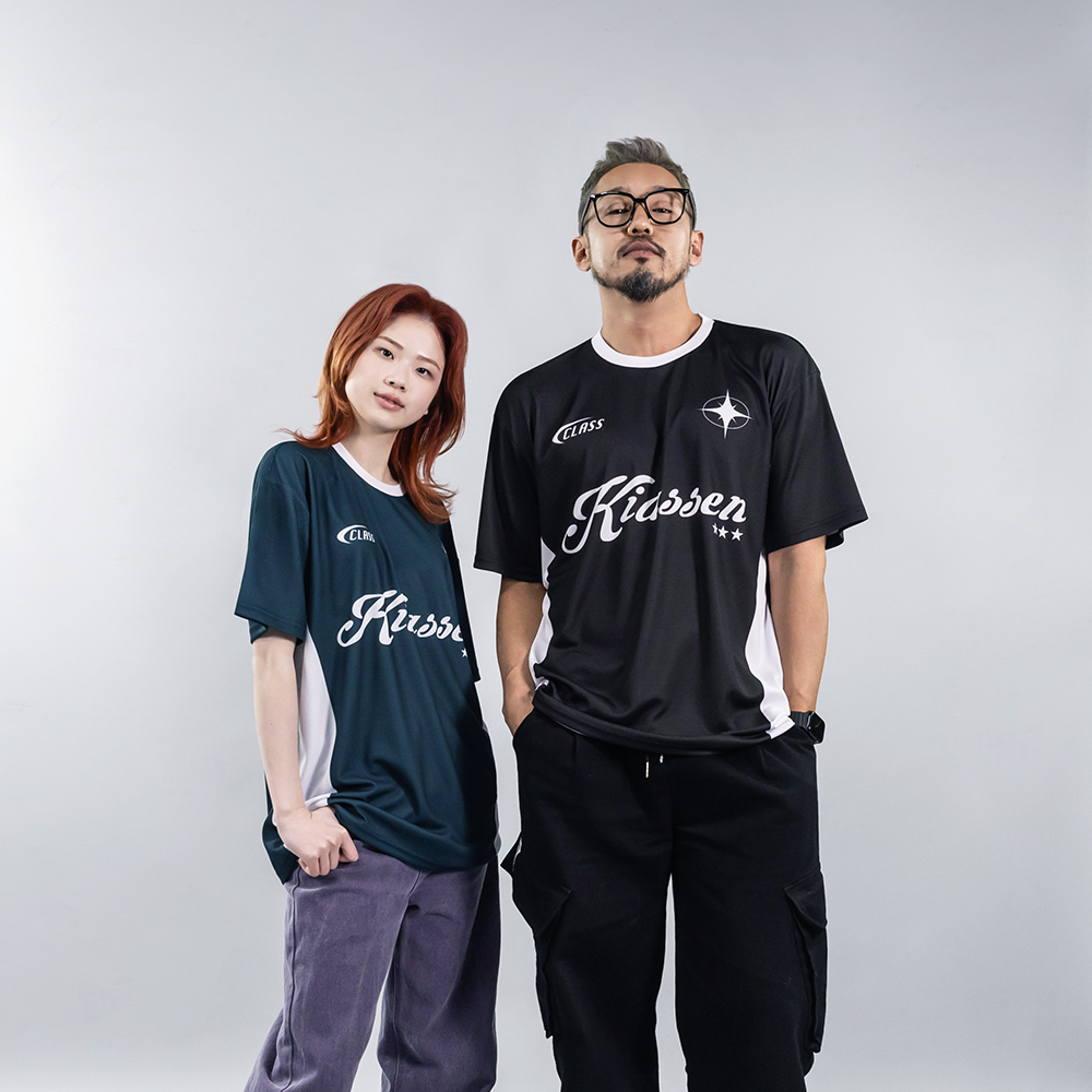 키아센 블록코어 티셔츠