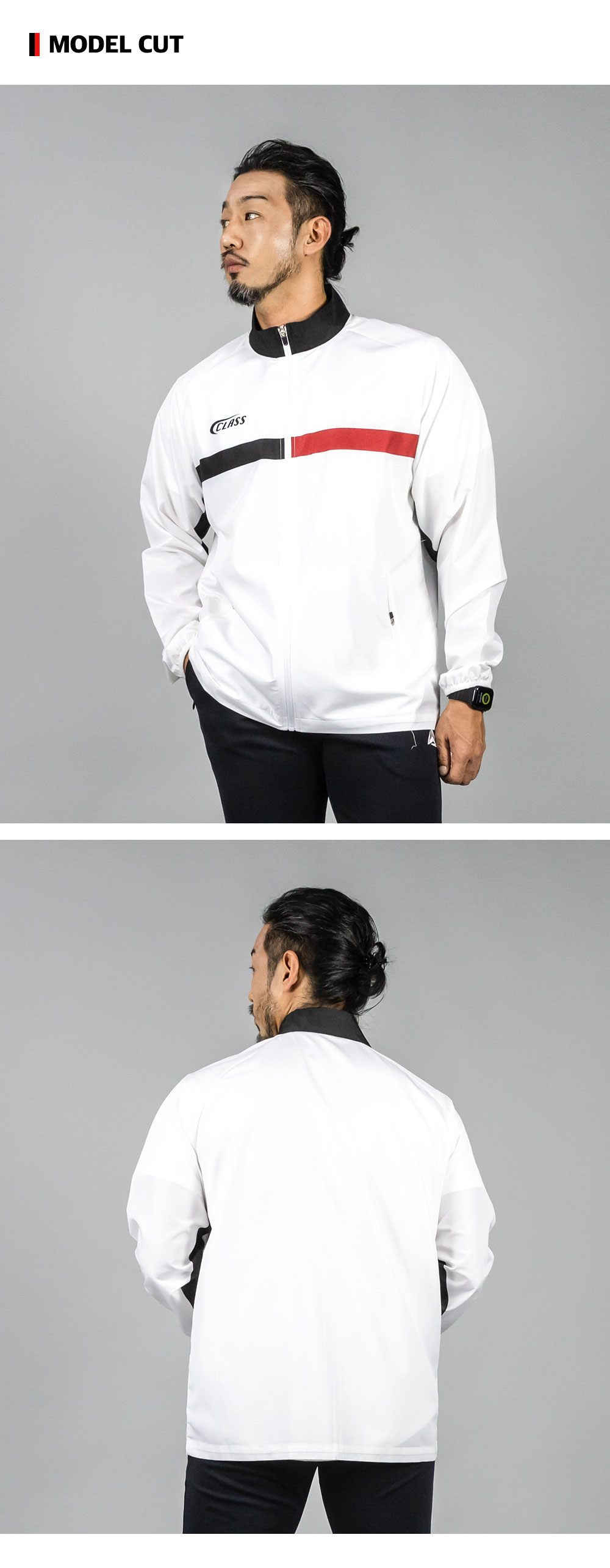 레드라인 우븐 경량 방수 방풍 바람막이 풀집업 윈드브레이커