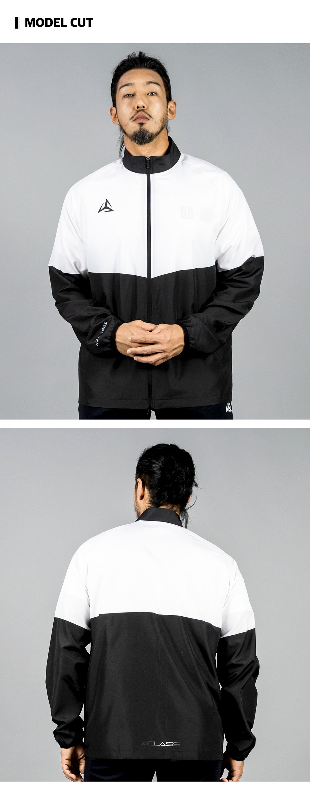 블란코싱글 우븐 경량 방수 방풍 바람막이 풀집업 윈드브레이커