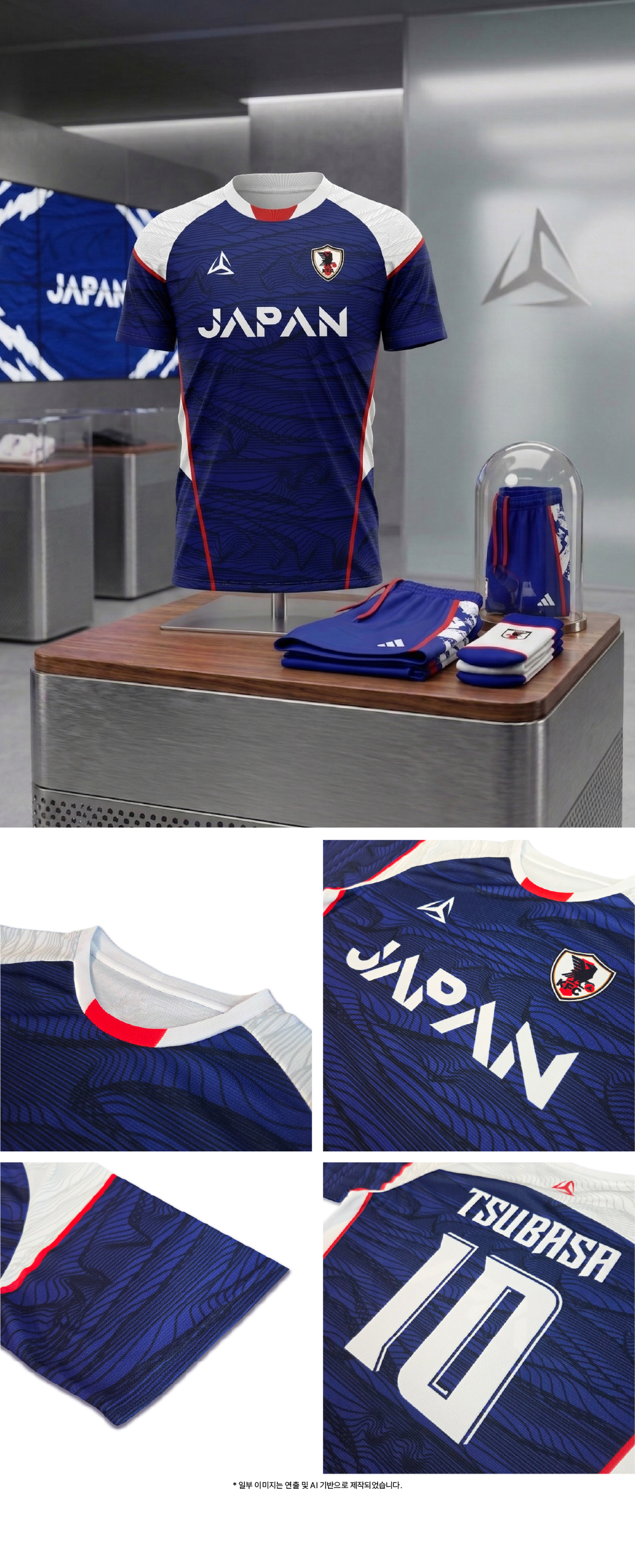 사무라이 재팬 디자인 유니폼